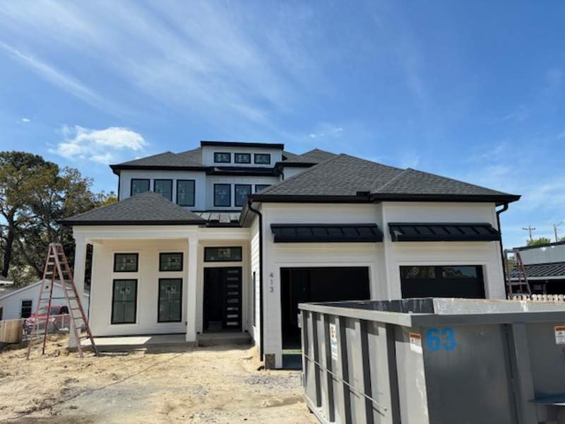 New Custom Home in the Avenues One Block to the Ocean  Image